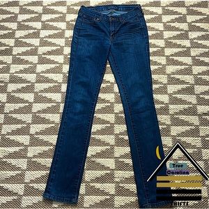Women Lucky Brand  2/28 Brook Straight dark Blue Jeans SKU #149
